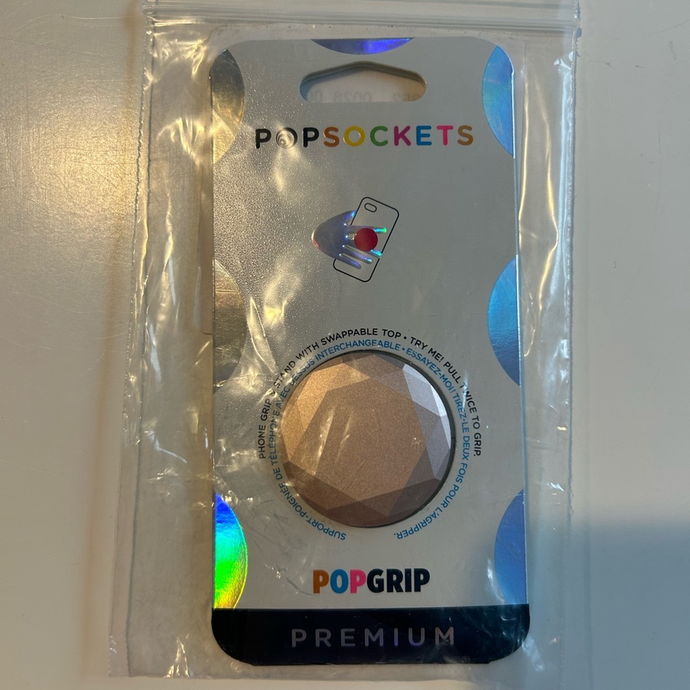 New! Pop socket‎ rose gold